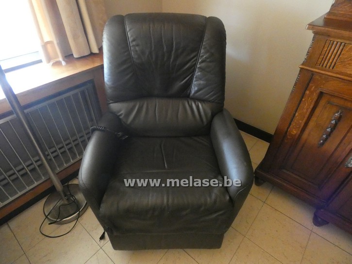 Elec. relax "bruin leder"