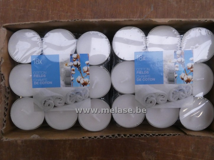 Theelichtjes "Cottonfields"