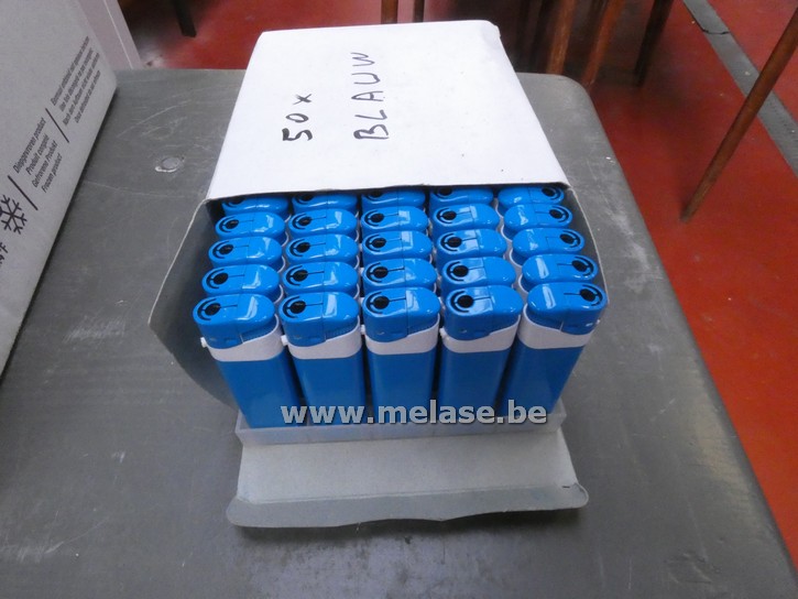 Aanstekers "blauw"