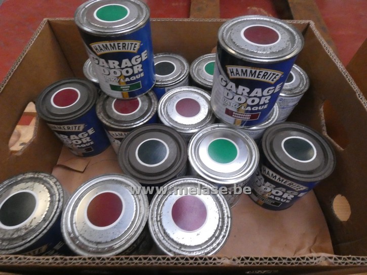 Garagepoortlak  "Hammerite"