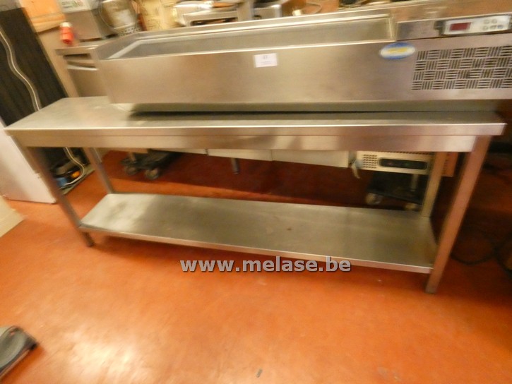 Inox werktafel