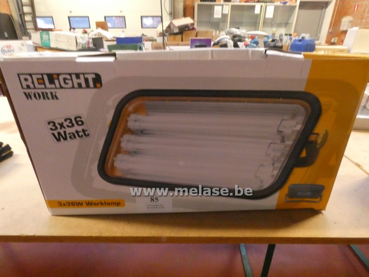 Werklamp "3x36Watt"