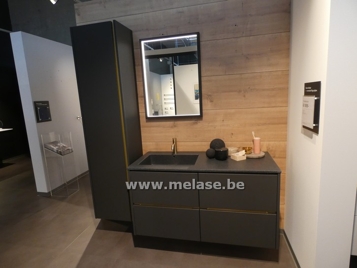 Toonzaalbadkamermeubel "Tinta dark Grey"