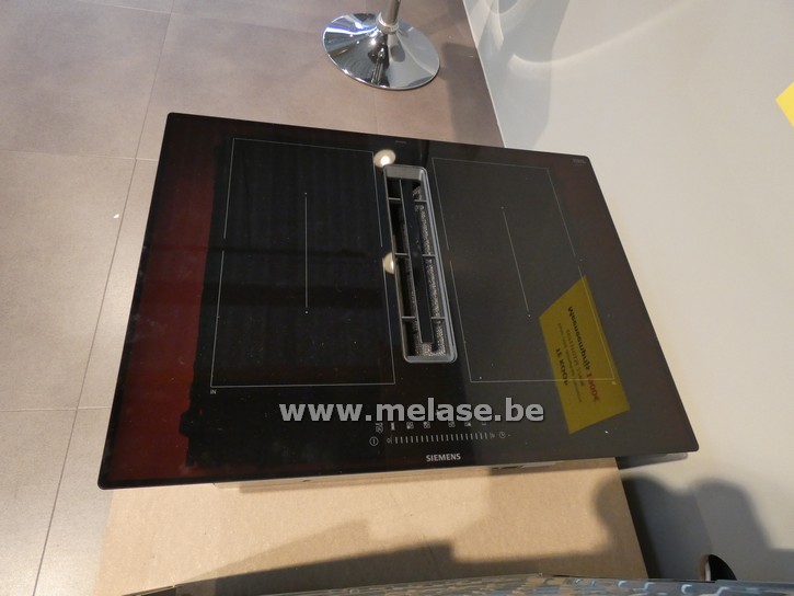 Inductiefornuis met ingebouwde dampkap "Siemens"