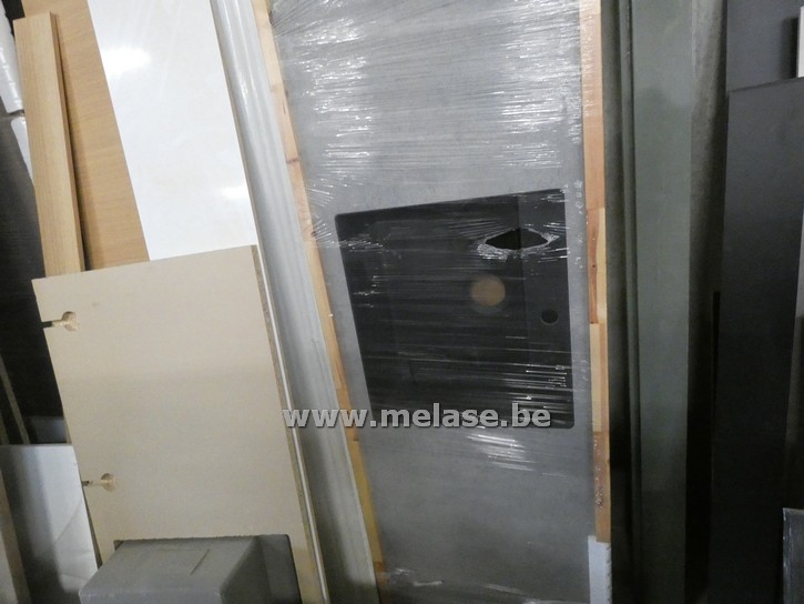 Werk/keukenblad "Laminaat light oak"
