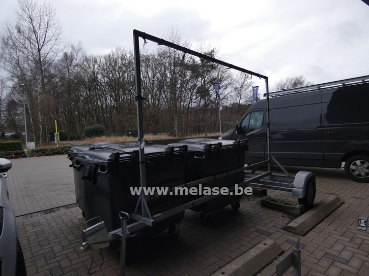 Reklame aanhangwagen
