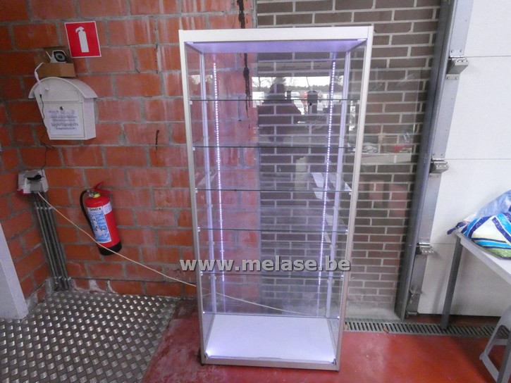 Vitrinekast met verlichting