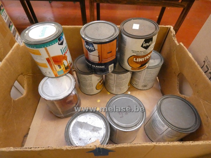 Diverse verfpotten "Levis Linitop"