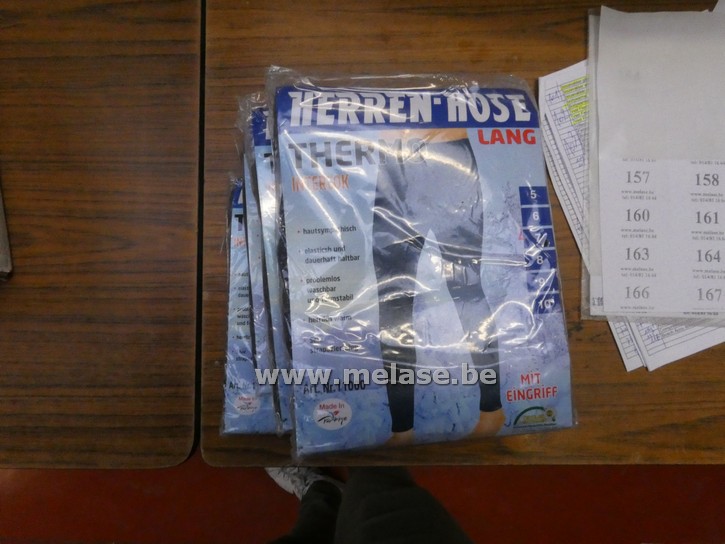 Thermisch herenondergoed "blauw"