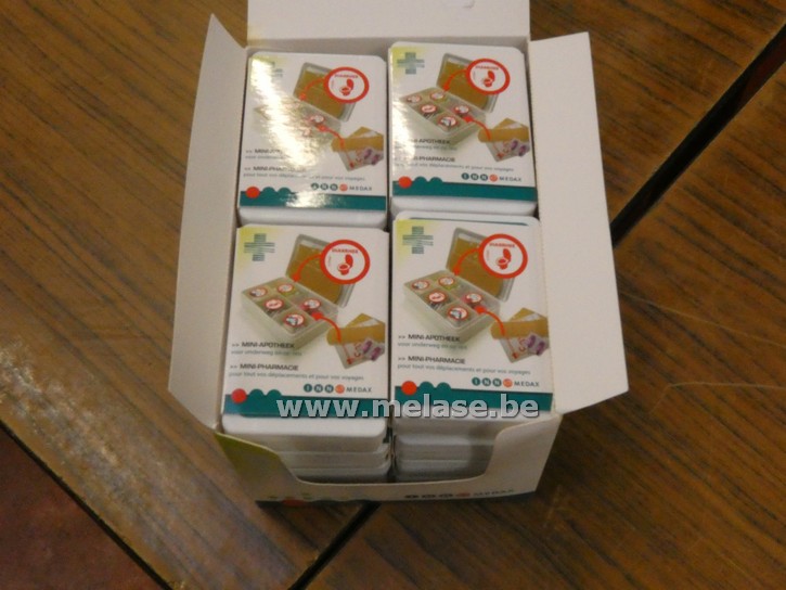 Mini apotheekdoosjes voor onderweg