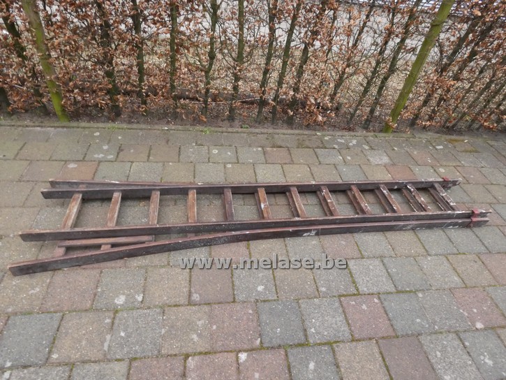 Houten ladder