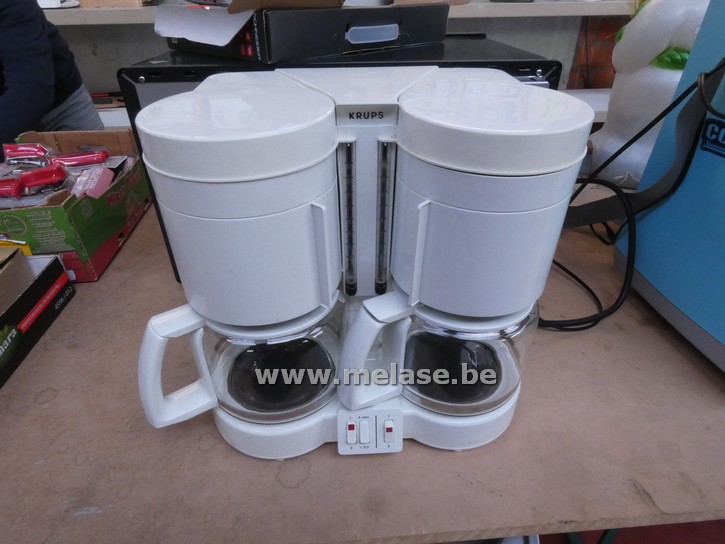 Dubbele koffiezet "Krups"