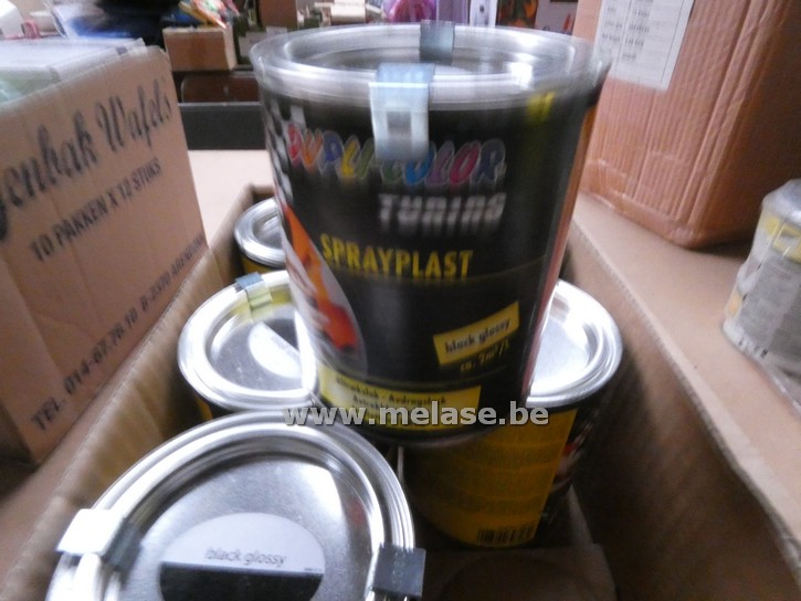 Aftrekbare lak "black glossy"