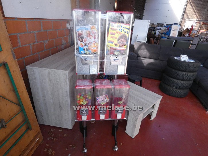 Kauwgomballenautomaat "5-delig"