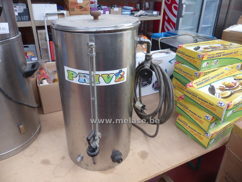 Warmwaterketel RVS