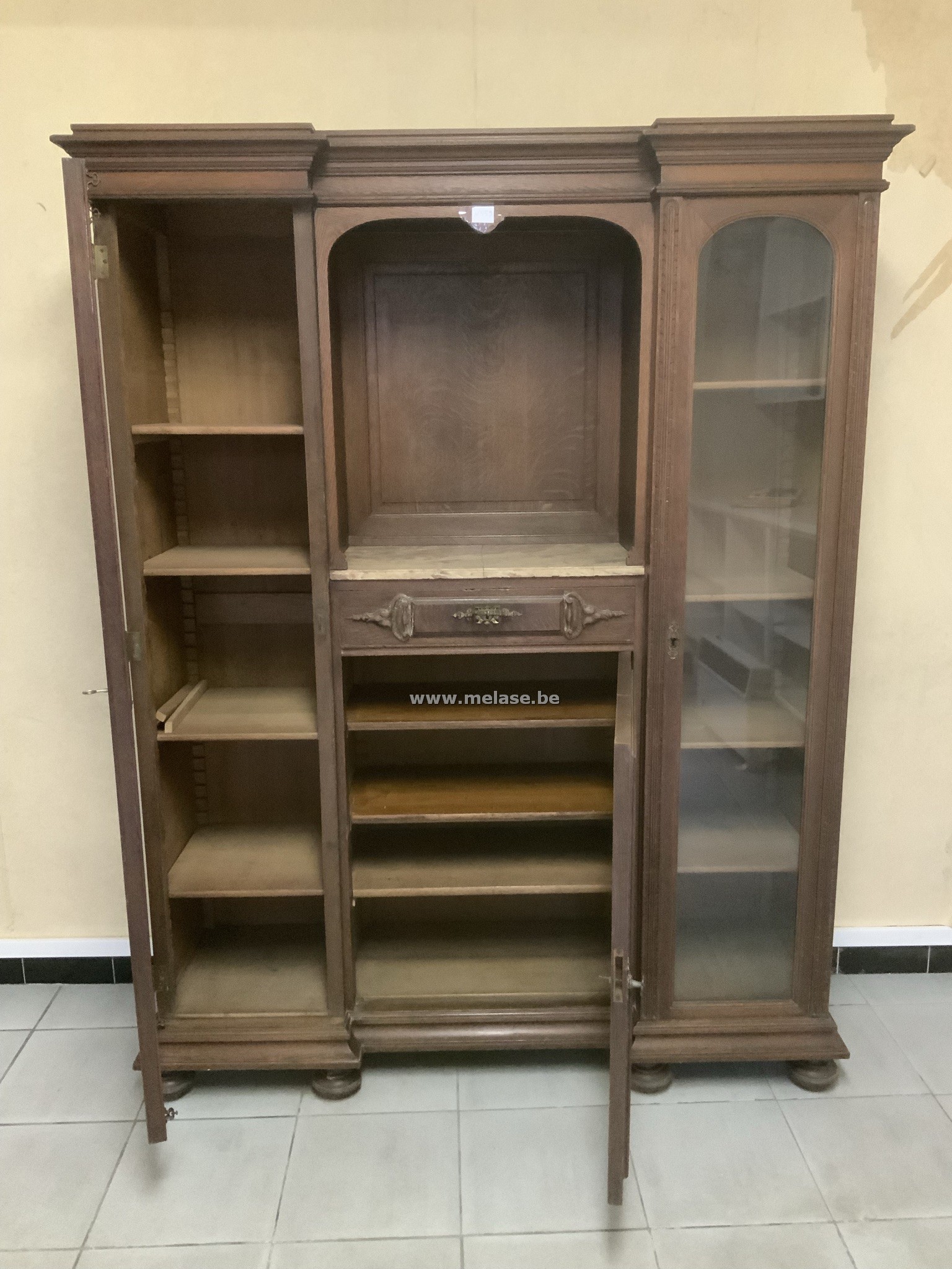 Kleerkast + boekenkast