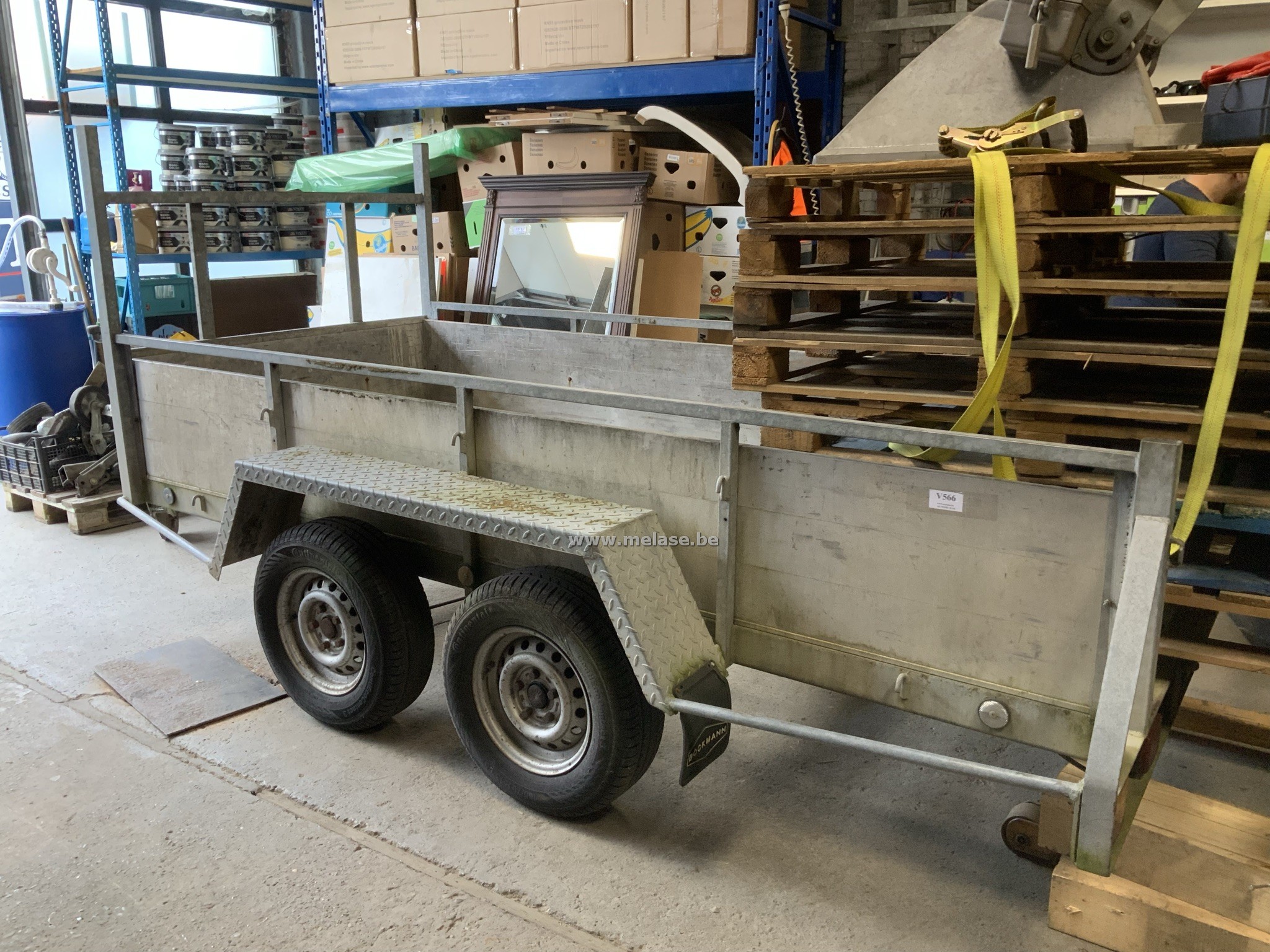Aanhangwagen "RW - dubbelas"