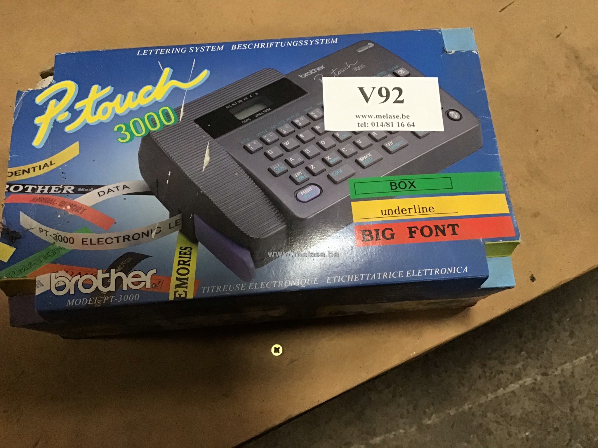 Labelprinter "Brother lettering"