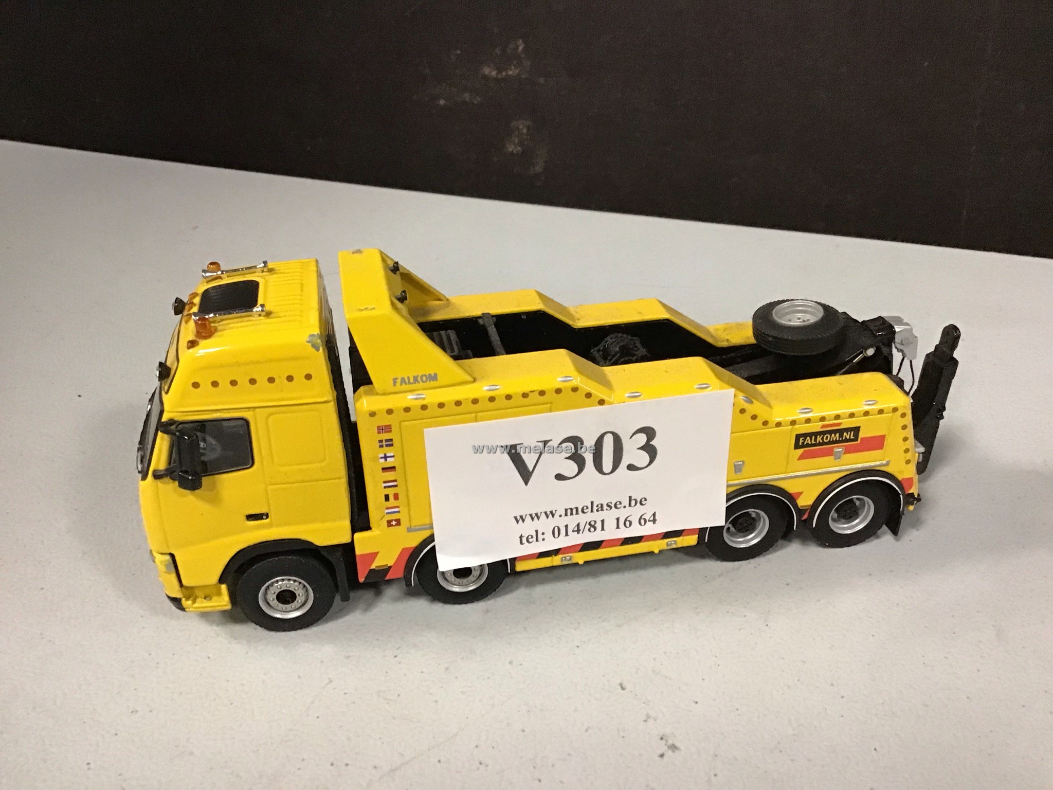 Miniatuur vrachtwagen "Takelwagen"