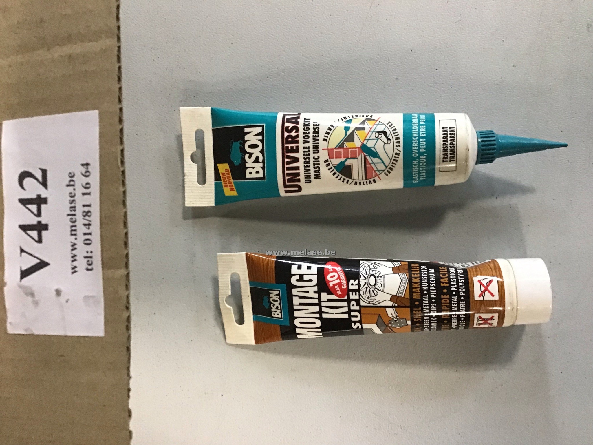 Universele voegkit + super bisonkit
