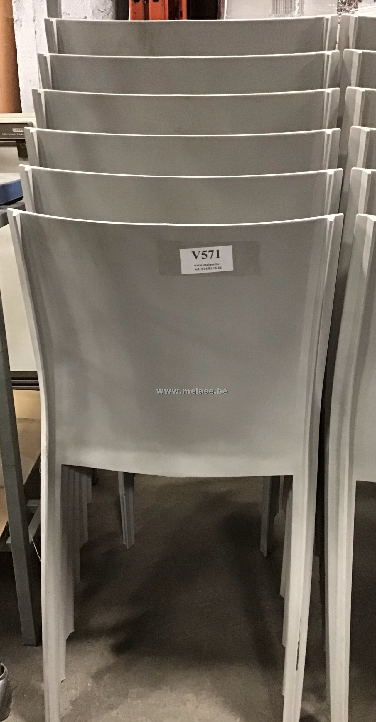 Stapelbare stoelen "Starck"