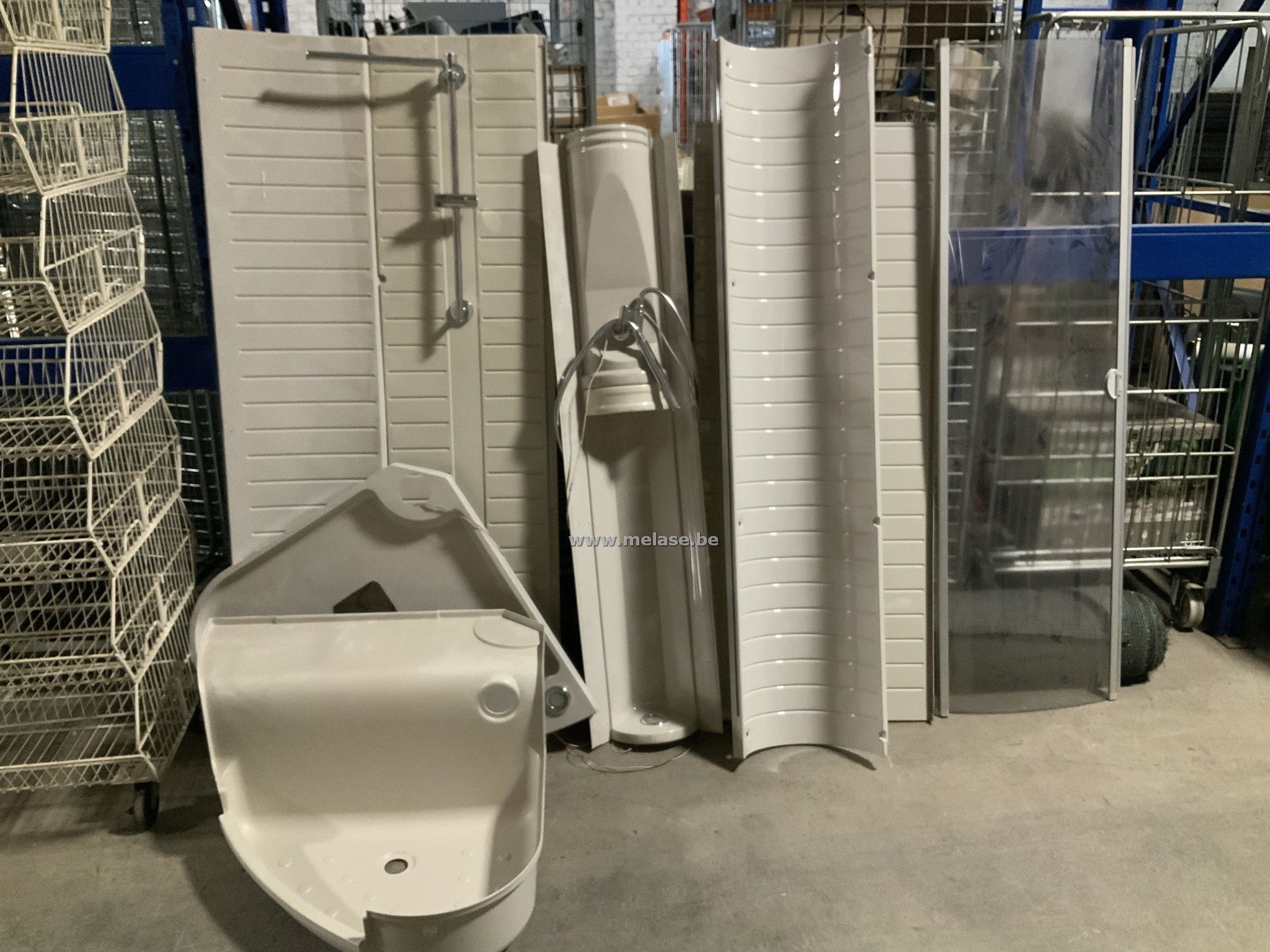 Complete douche "voor caravan of mobilhome"