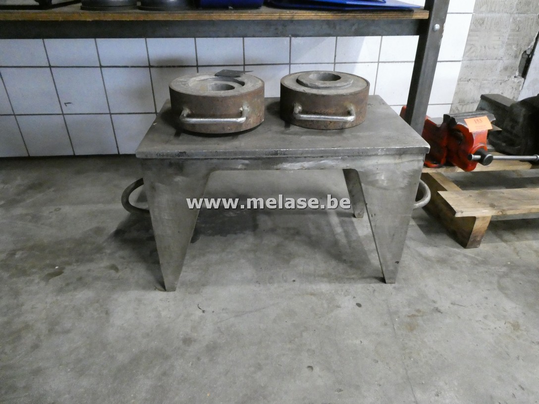 Aambeeld + gewichten