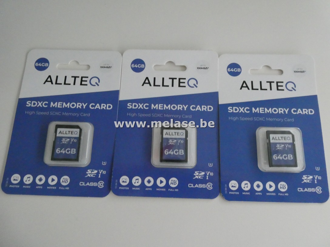 SD kaartjes "Allteq"