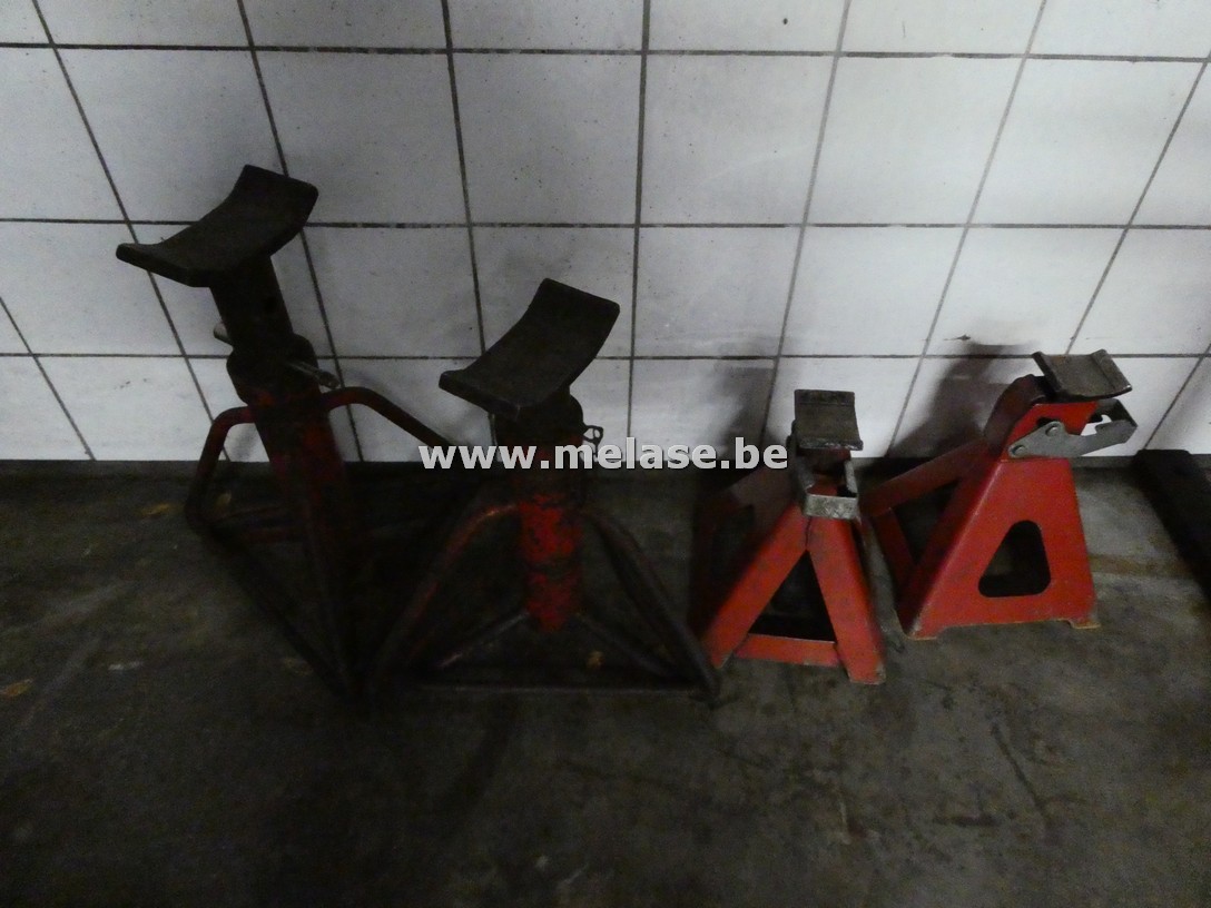 Steunpoten "klein - rood"