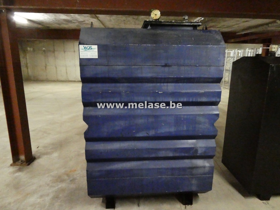Dubbelwandige tank voor olieopslag "Hebo"
