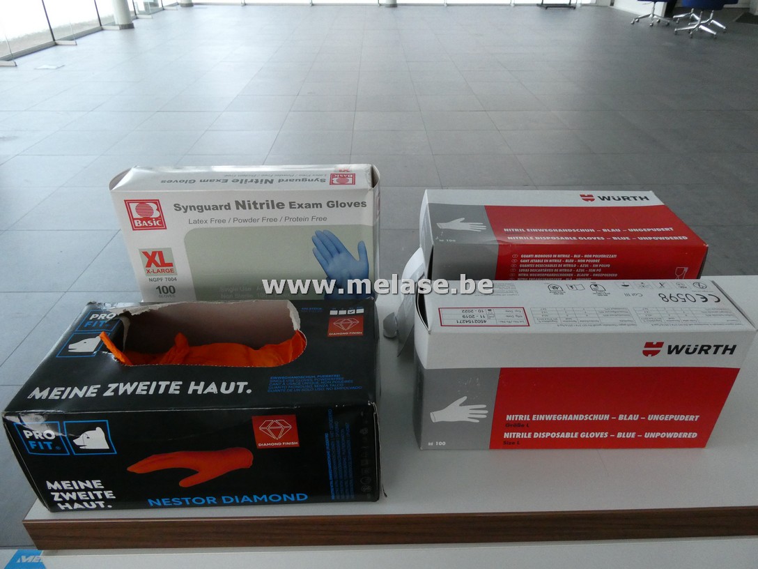 Wegwerphandschoenen "Nitril"