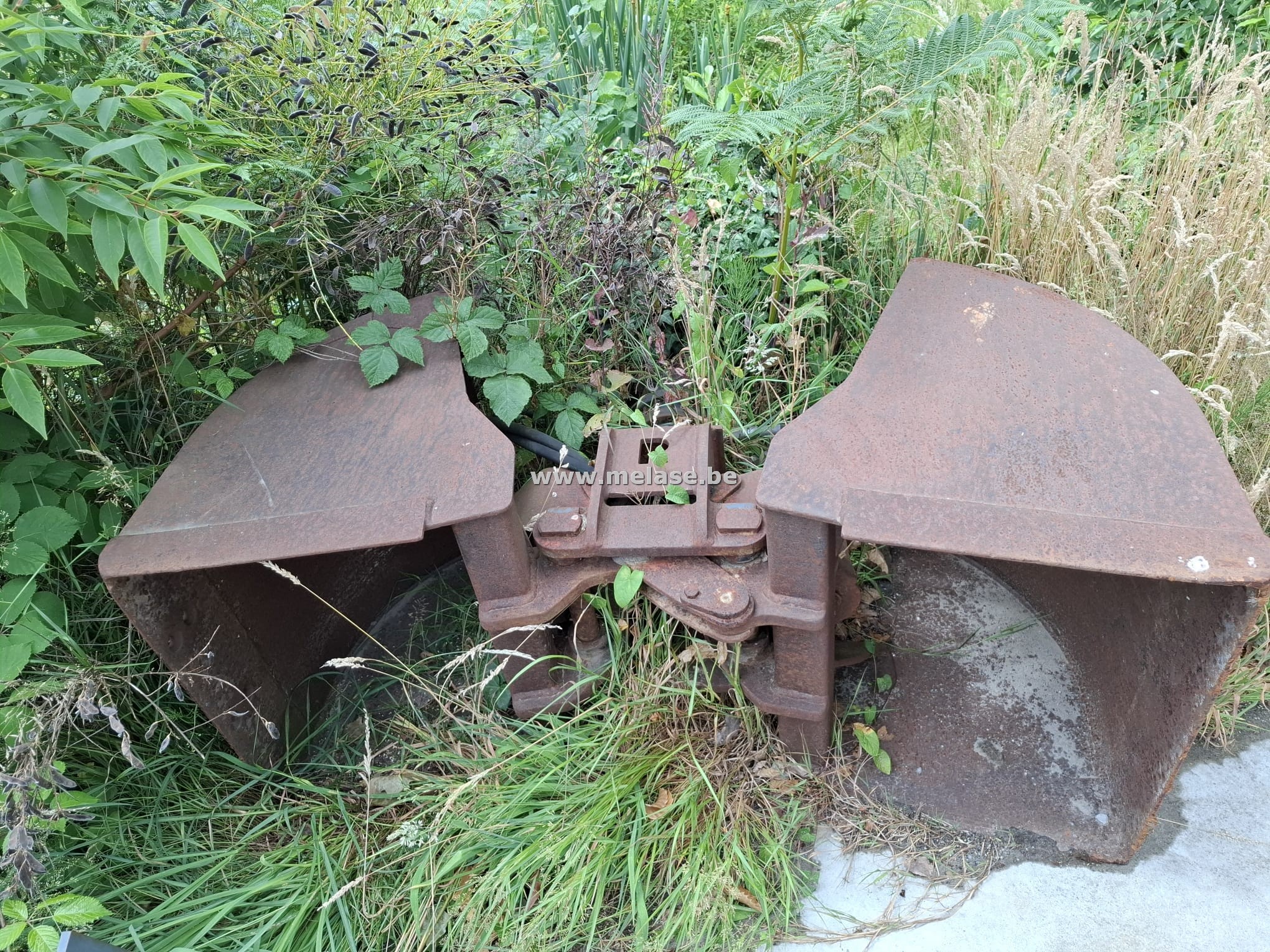 Grijper met hydro aansluiting zonder rotator
