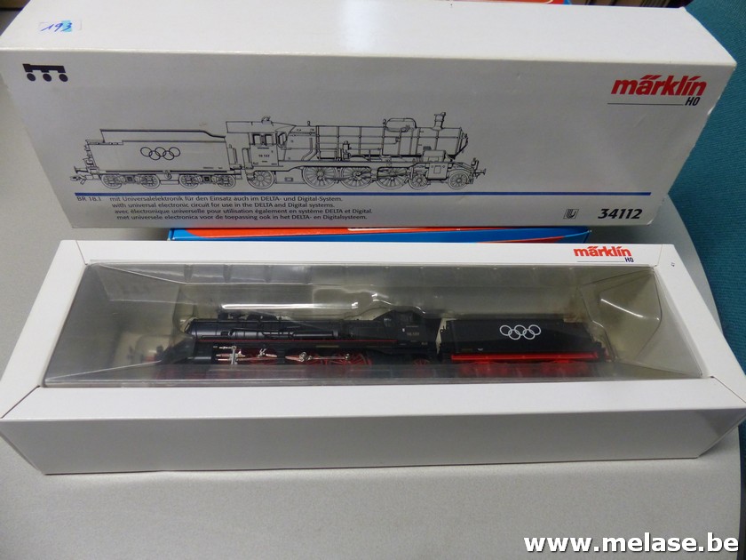 Stoomlocomotief "Märklin - 34112"